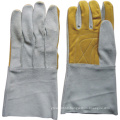 Cow Grain Leather Long Cuff Welding Glove